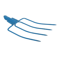 چهار شاخ از میلگرد و ورق ضخیم